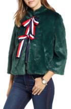 Women's Polo Ralph Lauren Plaid Lambswool & Alpaca Belted Coat