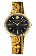Women's Versace Tribute Collection Leather Strap Watch, 38mm