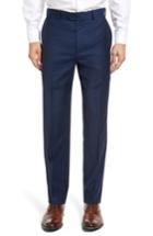 Men's Bensol Gab Trim Fit Flat Front Pants X 32 - Blue