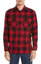 Men's Ovadia & Sons Plaid Flannel Shirt - Red