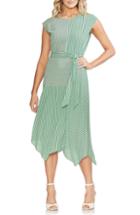 Women's Vince Camuto Linear Motion Midi Dress - Green