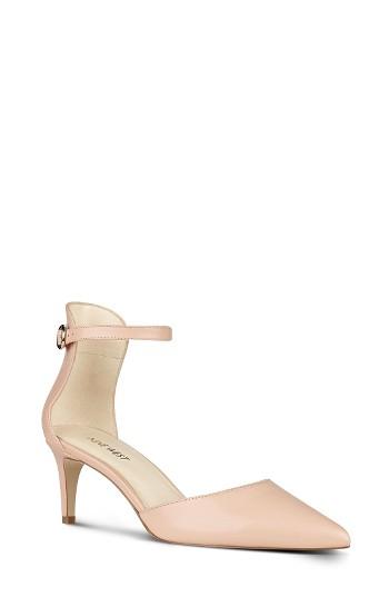 Women's Nine West Sharmila Ankle Strap D'orsay Pump .5 M - Pink