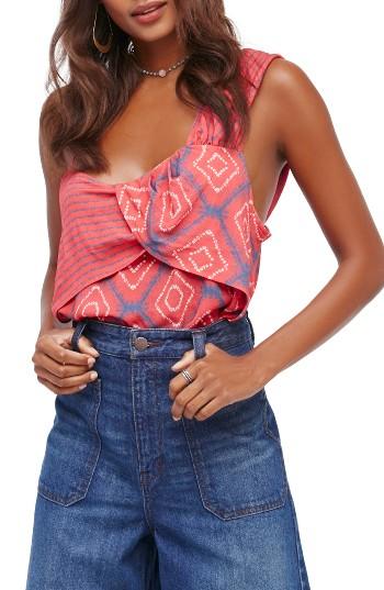 Women's Free People Call On Me Tank - Red