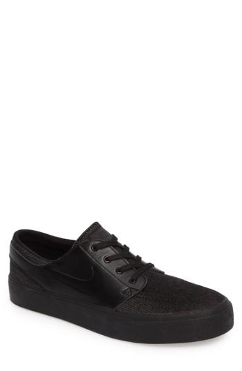 Men's Nike Zoom Stefan Janoski Elite Skate Sneaker M - Black