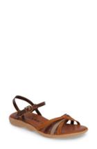 Women's Famolare Strap Music Knotted Sandal M - Brown