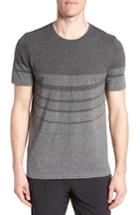 Men's Zella Zeolite Striped Crewneck T-shirt - Grey