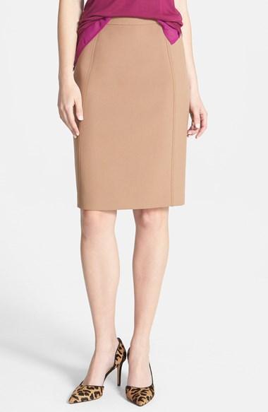 Women's Halogen Seamed Pencil Skirt
