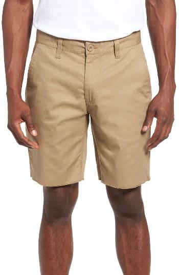Men's Brixton 'toil Ii' Chino Shorts - Beige