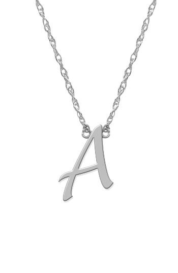 Women's Jane Basch Designs Initial Pendant Necklace