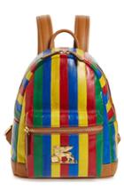 Mcm Mini Leather Backpack -
