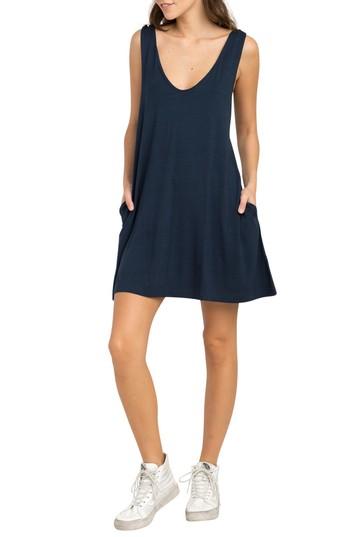 Women's Rvca Chances Swing Dress - Blue