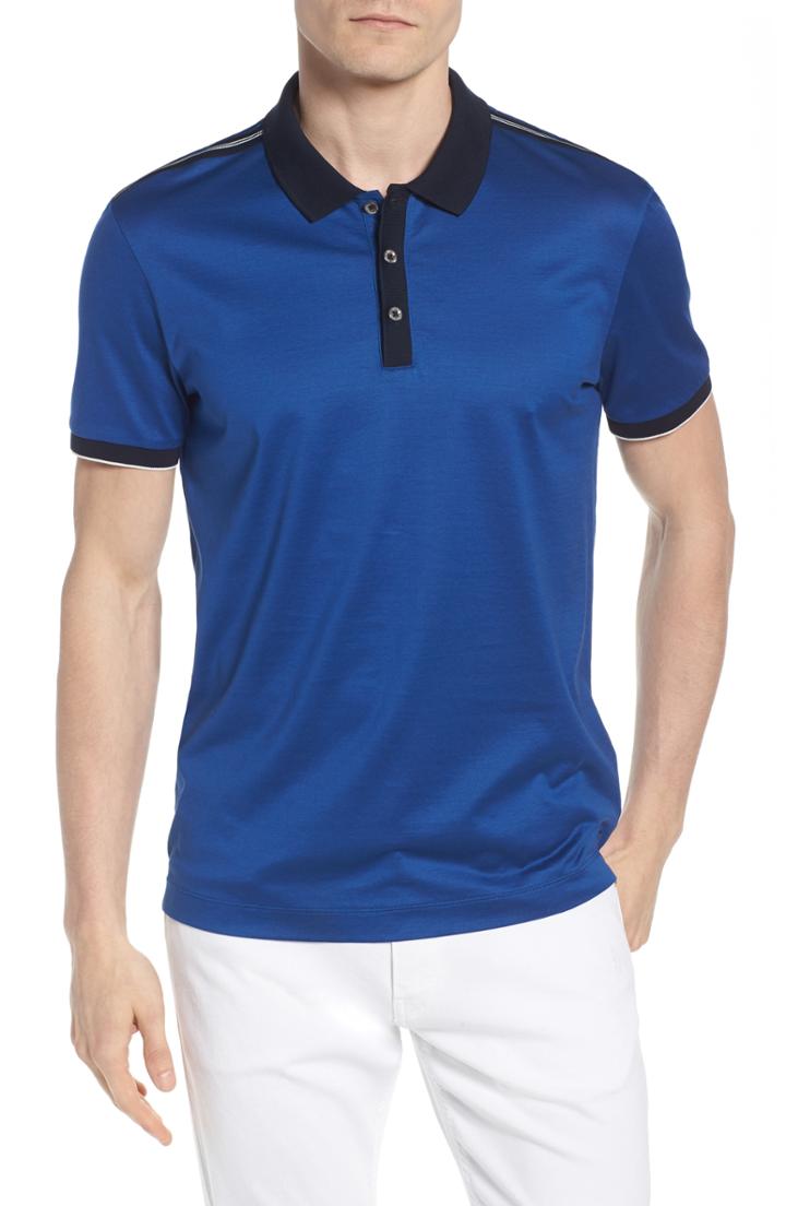 Men's Boss Slim Fit Phillipson Polo - Blue