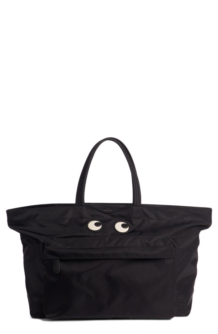 Anya Hindmarch Eyes East/west Nylon Tote -