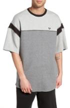Men's True Religion Brand Jeans Football T-shirt - Grey
