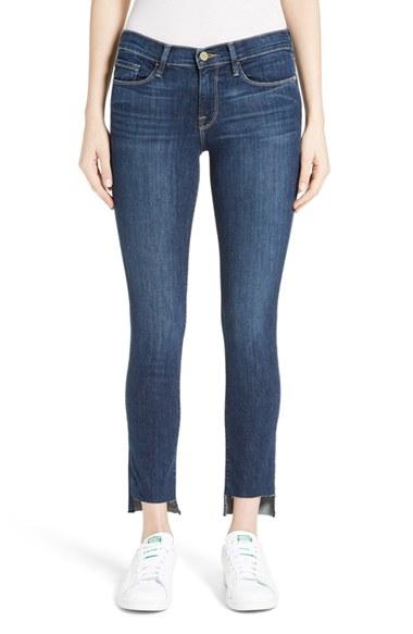 Women's Frame Le Skinny De Jeanne Step Hem Jeans