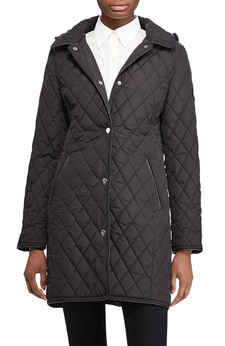 Women's Lauren Ralph Lauren Quilted Hooded Jacket