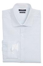 Men's Tailorbyrd Trim Fit Non-iron Dress Shirt .5 - 32/33 - Blue
