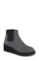 Women's Eileen Fisher Wedge Chelsea Bootie M - Grey