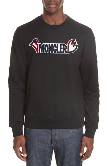 Men's Moncler Genius By Moncler Maglia Crewneck Sweatshirt