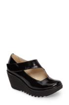 Women's Fly London 'yasi' Wedge Pump .5-8us / 38eu - Black