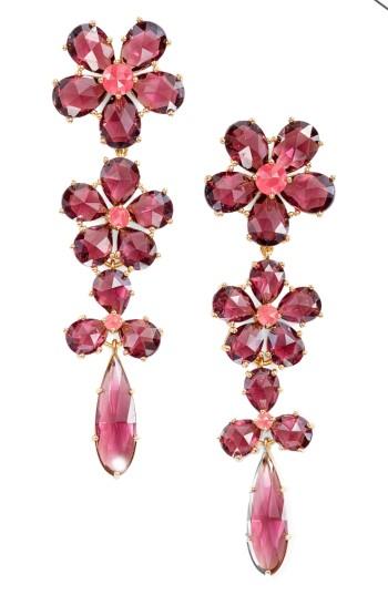 Women's Kate Spade New York In Full Bloom Linear Drop Earrings