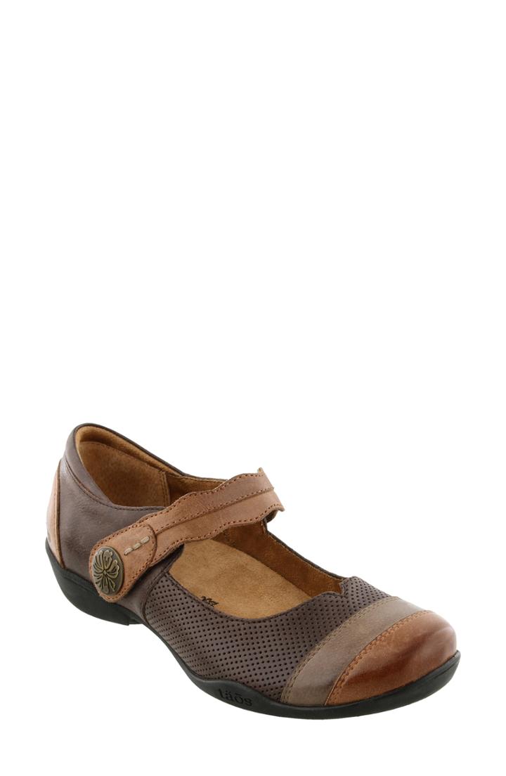 Women's Taos Bravo Mary Jane Flat W - Brown