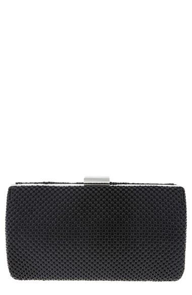 Nina Metal Mesh Box Clutch -