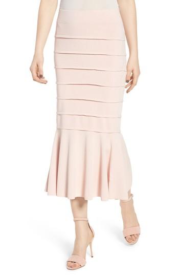 Women's Chelsea28 Trumpet Skirt, Size - Pink