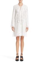 Women's Yigal Azrouel Eyelet Embroidered Cotton Dress