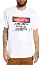 Men's Carhartt Work In Progress Demolition Graphic T-shirt - White