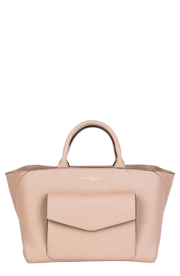 Urban Originals Spirit Vegan Leather Satchel - Brown