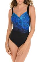 Women's Miraclesuit Mediterra Sanibel One-piece Swimsuit - Blue/green