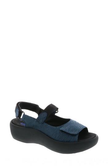 Women's Wolky Jewel Sport Sandal -6.5us / 37eu - Blue