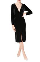 Women's Betsey Johnson Velvet Sheath Dress