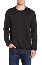 Men's Nordstrom Men's Shop Reversible Crewneck Sweater - Black