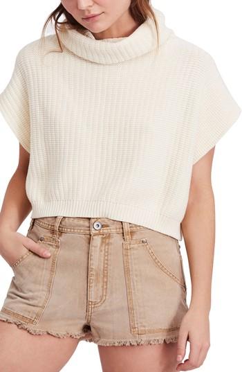 Women's Free People Keep It Simple Vest - Ivory