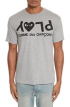 Men's Comme Des Garcons Play Upside Down Graphic T-shirt