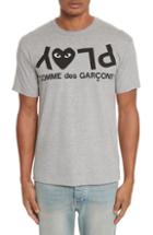 Men's Comme Des Garcons Play Upside Down Graphic T-shirt