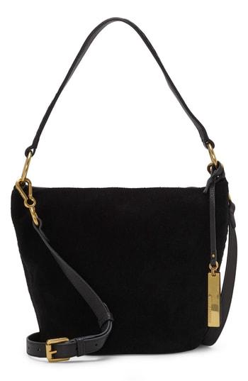 Vince Camuto Suza Leather Bucket Bag - Black