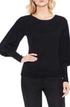 Women's Vince Camuto Bubble Sleeve Sweater - Black