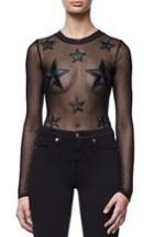 Women's Good Body Star Girl Bodysuit - Black