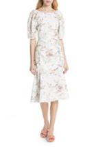 Women's La Vie Rebecca Taylor Belle Floral Dress - White
