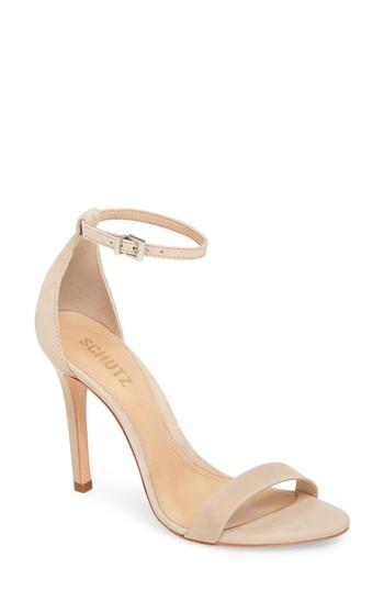 Women's Schutz 'cadey Lee' Sandal .5 M - Grey