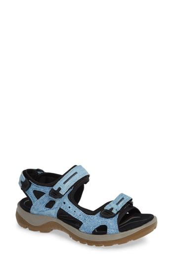 Women's Ecco Offroad Sandal -5.5us / 36eu - Blue