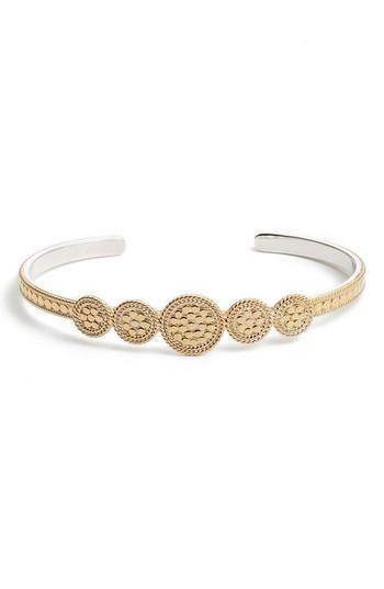 Women's Anna Beck Gold Plate Multi Disc Cuff Bracelet