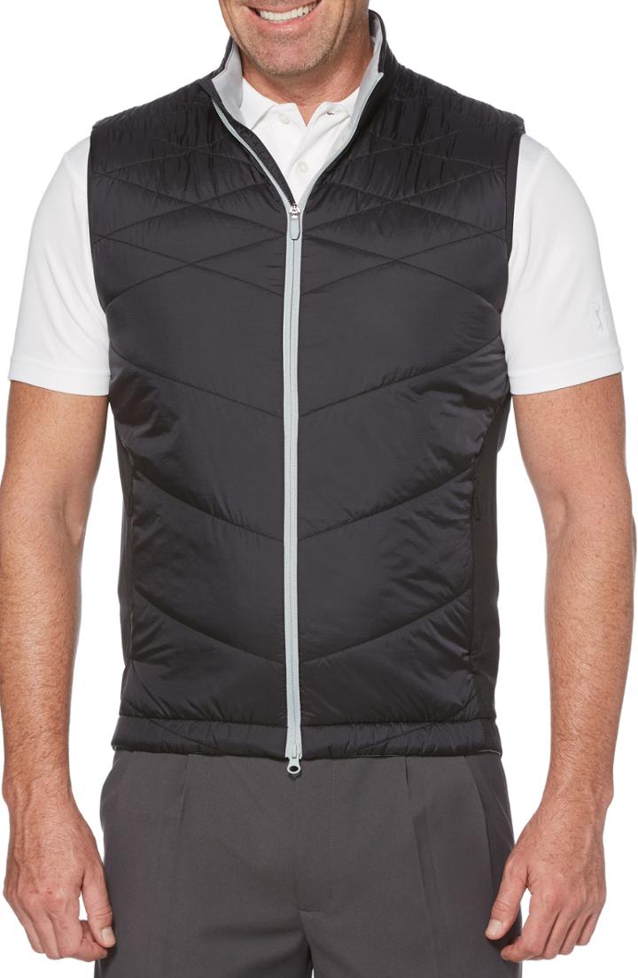 Men's Callaway X Puffer Vest, Size - Black