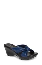 Women's Athena Alexander Soraya Wedge Sandal M - Blue