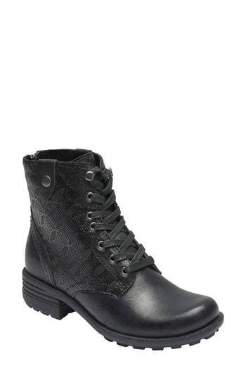 Women's Rockport Cobb Hill Brunswick Bootie M - Black