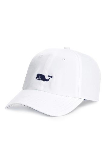 Men's Vineyard Vines Lrage Whale Performance Baseball Cap -