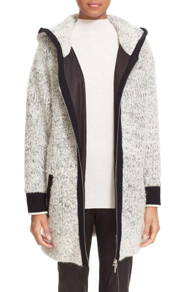 Women's Rag & Bone 'adele' Wool & Alpaca Blend Hooded Coat